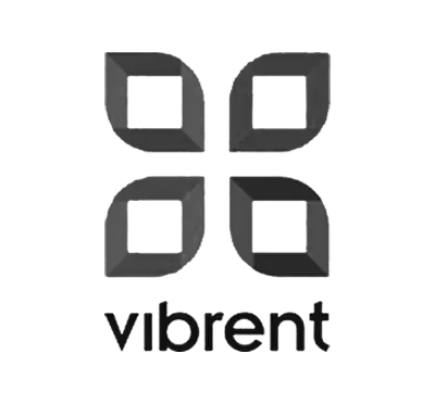 Vibrent Health Logo, grey